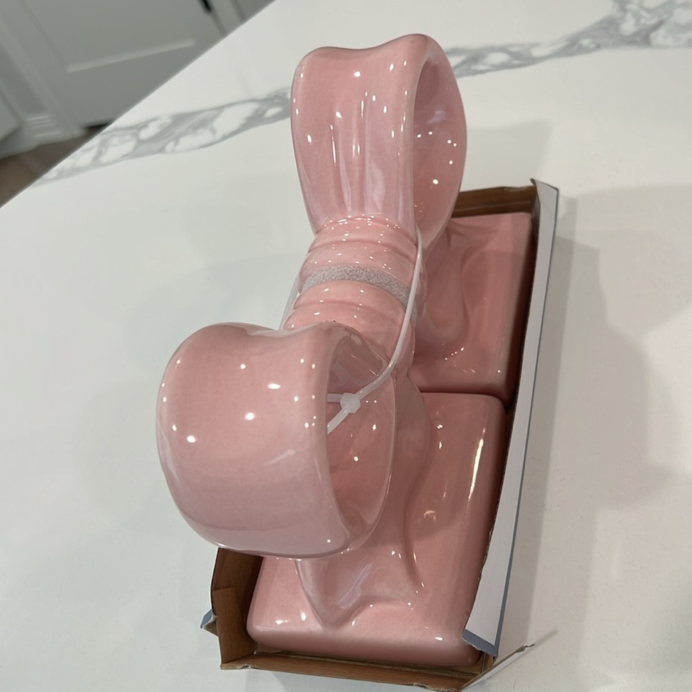🎀Pink Bow Bookends🎀 - Picture 2 of 12